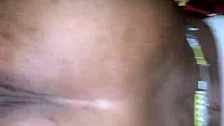 Too Sweet Ebony BBW Step Mom With Big Ass And Pussy Takes Muscular Lover's Creampie Pounding Hard
