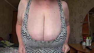 Craving these big gorgeous tits swinging up close?