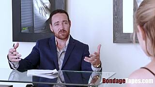 yo check out hot teen slave alyce anderson getting bound and spanked hard