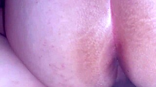 friend's wife milks my cock doggystyle by the pool while he has no clue