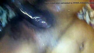 Big Booty Ebony Squirts Hard from Monster Black Cock Ass Pounding