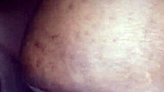 Too Sweet Ebony BBW Step Mom With Big Ass And Pussy Takes Muscular Lover's Creampie Pounding Hard
