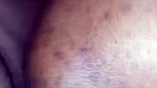 Too Sweet Ebony BBW Step Mom With Big Ass And Pussy Takes Muscular Lover's Creampie Pounding Hard