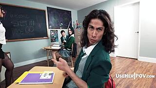 did you hear we freeuse our woke college teacher pussy pov?