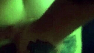 brunette roommate face down ass up for deep pov pounding