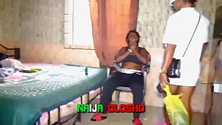 Naija Olosho Roommates First Time Strapon Muff Diving Orgasm Fest