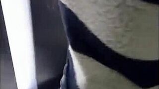 Busty Brunette Takes Cock on Beach