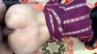 after seducing bhabhi i secretly filmed licking then rough anal pounding
