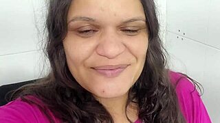 Latina BBW Rushes Home to Masturbate After Seeing Sweaty Neighborhood Vendor