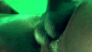 Sneak Peek Horny African BBC Breeder Strokes Till Bust