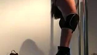 sexy doctor strips and dances on pole in hospital for patient