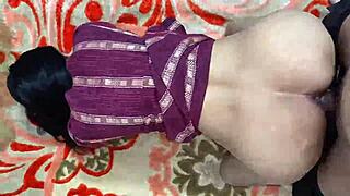 after seducing bhabhi i secretly filmed licking then rough anal pounding