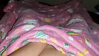 brazilian stepsis masturbates wet tight pussy video for stepdad moans loud
