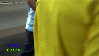 depois do jogo ela da pra dois com dupla penetracao nos buracos