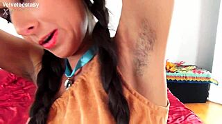 Amateur couple hairy pussy interview dirty talk casting armpit reveal