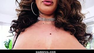 Voluptuous Tattooed Arabelle Raphael Swallows Monster Cocks In Blowbang