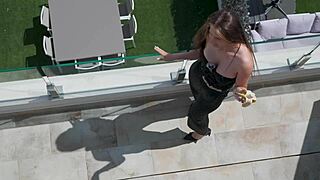 neighbor invited me for DINNER then dropped to her knees for my THICK DICK treat!