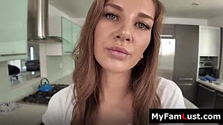Bent Over Daddy Fucks Horny Princess Doggystyle Cowgirl In Taboo Ride
