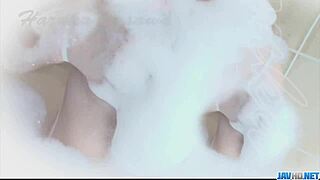wanna see haruka oosawa's hairy pussy drip in solo masturbation frenzy?