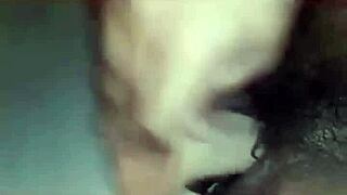 Chubby latina squirts creamy pussy lips