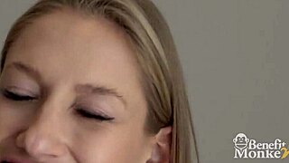 Benefit Monkey Tiffany Tatum Sucks Cock Deep with Blue Eyes Lick Massage Curvy Big Ass Tits Natural Pussy Eating