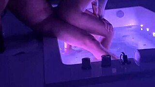 amateur girl slurps big cock before monster pounding her huge tits and ass