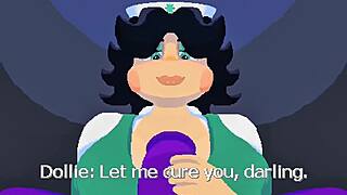 Massive nurse fuck doll checks patient with huge ass action