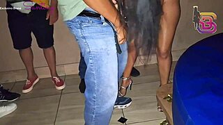 hey corno watch these big ass wives suck monster black cocks at the gloryhole party