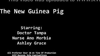 alexis grace becomes the new guinea pig in backstage nurse play