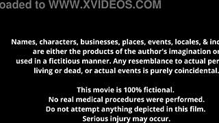 alexis grace becomes the new guinea pig in backstage nurse play