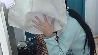 Student Girl And Nurse Cum-Swapping Orgasms In Secret Hospital Office!