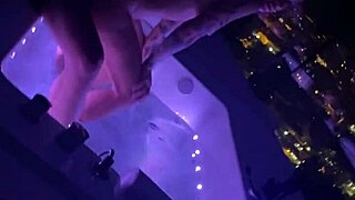 amateur girl slurps big cock before monster pounding her huge tits and ass