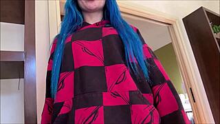 Big stepsis jewelz blu strips rides alex adams monster cock with big tits ass cum in mouth