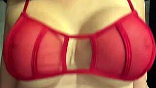 i'm artemisia love italian milf showing juicy big tits in sexy red bra close up