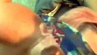 blindfolded bbw gags on huge bbc in sloppy deepthroat facefuck 😈💦