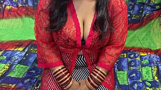 Village wife squirts hard fingered in indian ranch before sexy fuck