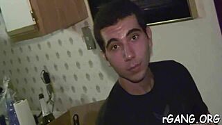Cute beauties suck cocks bang pussies in wild hardcore gangbang party