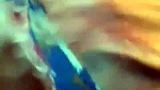 blindfolded bbw gags on huge bbc in sloppy deepthroat facefuck 😈💦