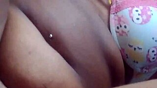 dude unloads hot cum deep in that tricky black bbw's tight asshole