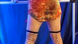 hotwife steffi the hippie witch dances her big pussy lips all dirty and wild