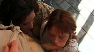 discover the sweet taste of innocent 18 year old pigtail teens in taboo threesome anal