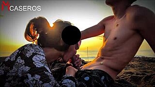 i get beach blowjob from stranger petite latina