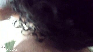 Brazilian Housewife Gags On Reverse Deepthroat In Homemade Lingerie Flashing