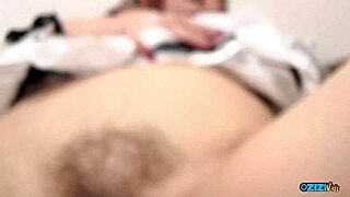 Uniform Tease Turns Cute Pussy Into Creampie Cum Fill!