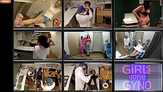 TAMPA University Entrance Physical - Eliza Shields SPREADS Shaved Pussy