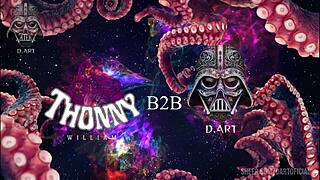 Skinny Gay Blonde Worships Ass Bareback Rides Monster Cock to Creampie Feet Fetish