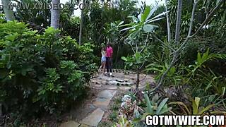 alex isadora gets punished and fucked hard by dickdealer dons right in front of her husband