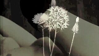 vintage london shadows... dark interracial bisexual threesome with hairy beavers