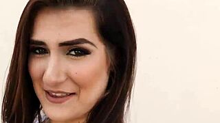 Wanna see this czech babe stoney lynn take monster cock outdoors in public?