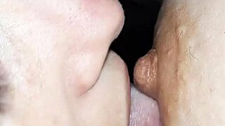 She teases my nipples then my pussy